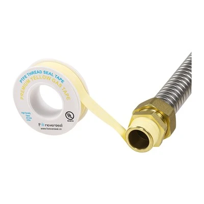 Yellow Gas Lines Ptfe Tape high quality
